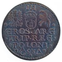 Lengyel-Litván Nemzetközösség 1593. 3gr Ag "III. Zsigmond" Malbork (2,34g) T:XF patina
Po...