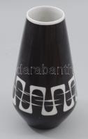 Retro német váza. Matricás, jelzett, hibátlan 17 cm