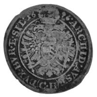 Ausztria 1696CB 3kr Ag "I. Lipót" Brieg (1,52g) T:VF, patina Austria 1696CB 3 Kreuzer Ag "Leopold I" Brieg (1,52g) C:VF, patina Krause KM#516