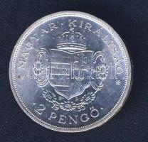 1935. 2P Ag "Rákóczi" T:2+ kis ph