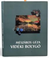 Mészáros Géza: Vidéki bolygó. (Dedikált!) Bp., 1999, szerzői kiadás. Gazdag képanyaggal illusztrálva. Kiadói műbőr-kötés, kiadói papír védőborítóban. A szerző, Mészáros Géza (1943- ) Munkácsy Mihály-díjas festőművész által dedikált példány.