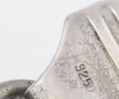 Ezüst (Ag) lánc Double eagle amerikai dollár ezüst emlékérmével, ezüst lánccal, 115 g