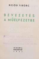 Rejőd Tiborc: Bevezetés a műélvezetbe. (Dedikált!) Felvinczi Takáts Zoltán előszavával. Művészetek Kézikönyve I. Bp., 1944, Korszerű Könyvtár (Kolozsvár, Minerva-ny.), VII+(1)+344 p. Kiadói félvászon-kötés, minimálisan sérült borítóval, Megyer-Meyer Attila (1909-1980) építészmérnök, szakíró tulajdonosi bélyegzőjével. A szerző, Rejőd Tiborc (1892-1972) paptanár, művészettörténész által dedikált példány.