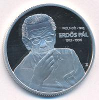 2023. 7500Ft Ag "Magyar származású Wolf-díjasok - Erdős Pál" tanúsítvánnyal, kapszulában T...
