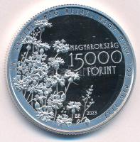 2023. 15.000Ft Ag "Csokonai Vitéz Mihály" kapszulában, tanúsítvánnyal T:PP