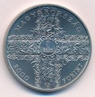 2021. 2000Ft Cu-Ni "52. Nemzetközi Eucharisztikus Kongresszus" kapszulában T:BU