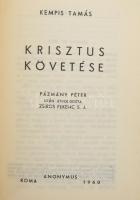 Manréza imakönyv. Szerk.: Mezei Gergely. Bp., 1947, Manreza, 374 p. Félvászon-kötésben, festett lapé...