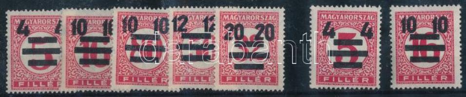 1931 Kisegítő portó sor A+B (10.500)