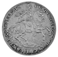 Ausztria 1642. Ferdinánd kétdukátos érmének Ag replikája (27mm/0.835/6,46g) T:XF Austria 1642. Ag replica of Ferdinand's two ducats coin (27mm/0.835/6,46g) C:XF Krause X#M29a