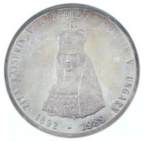 Ausztria DN "Zita királyné" kétoldalas jelzett Ag emlékérem. "ZITA KAISERIN V. ÖSTERREICH KÖNIGIN V. UNGARN - 1892-1989" (50,01g/0.925/50mm) T:AU (eredetileg PP) folt, patina Austria ND "Empress Zita" double-sided, hallmarked Ag medallion. "ZITA KAISERIN V. ÖSTERREICH KÖNIGIN V. UNGARN - 1892-1989" (50,01g/0.925/50mm) C:AU (originally PP) spotted, patina