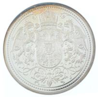 Ausztria DN "Zita királyné" kétoldalas jelzett Ag emlékérem. "ZITA KAISERIN V. ÖSTERR...