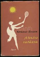 Körmöczi Zsuzsa: A tenisz varázsa. (Aláírt!) Bp., 1961, Medicina-Sport. Kiadói félvászon-kötés, kissé sérült kiadói papír védőborítóban, tulajdonosi bélyegzővel. Megjelent 2600 példányban. A szerző, Körmöczy (Körmöczi) Zsuzsa (1924-2006) teniszező, edző, minden idők legsikeresebb magyar teniszezőnője által aláírt példány.