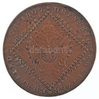 Ausztria 1807A 30kr Cu "I. Ferenc" T:VF, patina, peremhiba
Austria 1807A 30 Kreuzers Cu &...