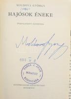 Moldova György: Hajósok éneke. Válogatott riportok. (Aláírt!) Bp., 1971, Szépirodalmi Könyvkiadó. Ki...