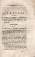 [Folyóirat.] Tudományos Gyűjtemény 1819. (III. évfolyam), IV. kötet.
Pesten, 1819. Trattner János T...