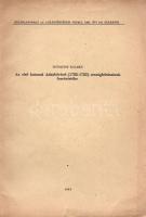 Eperjessy Kálmán: 
Az első katonai adatfelvétel (1782-1785) országleírásainak forrásértéke. (Dediká...