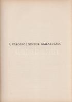 Krompecher György: 
A városi főterek kialakulása. Tanulmány a középkori olasz városépítés fejlődést...