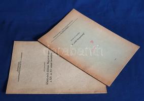 Mályusz Elemér: 
A "csúti főesperesség" (Dedikált.)
[Budapest], 1970. (Szegedi Nyomda). ...