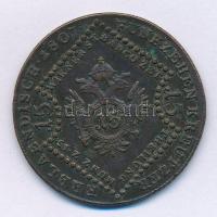 Ausztria 1807A 15kr Cu "II. Ferenc" (13,07g) T:VF, patina
Austria 1807A 15 Kreuzers Cu &q...