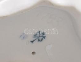 Ens Porcelánmanufaktúra: Lampel tanár. Jelzett, minimális kopással, m: 20,5 cm. /// Wilhelm Busch Ma...