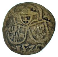 Osztrák Államok / Salzburg 1526(?) 1pf Billon egyoldalas"Matthäus Lang von Wellenburg" (0,46g) T:F, patina Austrian States / Salzburg 1526(?) 1 Pfennig Billon one-sided "Matthäus Lang von Wellenburg" (0,46g) C:F, patina Zöttl#286-312