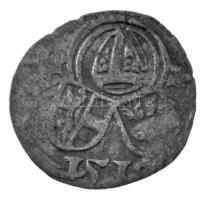 Osztrák Államok / Salzburg 1518. 2pf Billon egyoldalas "Leonard von Keutschach" (0,55g) T:VF, patina Austrian States / Salzburg 1518. 2 Pfennigs Billon one-sided "Leonard von Keutschach" (0,55g) C:VF, patina Zöttl#77-84