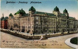 1931 Pozsony, Pressburg, Bratislava; Ministerium / Minisztérium / Ministry