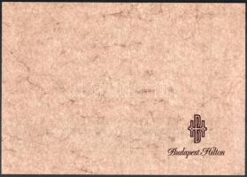 Gönczi Béla (1934-): Budapest Hilton, 1988. Rézkarc, papír, jelzett, számozott (1207/2000), 10x14 cm...