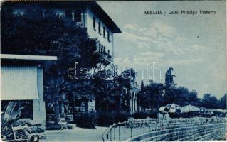 1933 Abbazia, Opatija; Caffé Principe Umberto / Kávéház / Cafe (EK)