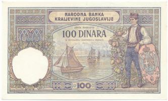 Jugoszlávia 1929. 100D "I. Sándor" vízjel T:AU,XF
Yugoslavia 1929. 100 Dinara with "...