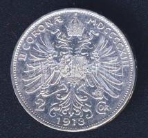 Ausztria 1913. 2K Ag T:2/3 ph