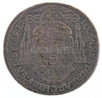 Osztrák Államok/ Salzburgi Püspökség 1689. 15kr Ag "Johann Ernst von Thun" (5,69g) T:F, pa...