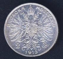 Ausztria 1913. 2K Ag T:2/3+ kis ph