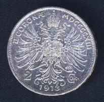 Ausztria 1913. 2K Ag T:2/3 ph