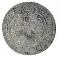 Lengyel-Litván Nemzetközösség 1664A-T 6gr Ag "II. János Kázmér" Bydgoszcz (3,44g) T:VF
Po...