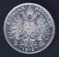 Ausztria 1912. 2K Ag T:2/3 k. ph