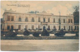 1915 Tarcsafürdő, Bad Tatzmannsdorf; Batthyányi szálló. Rehling János kiadása / hotel (ázott / wet damage)