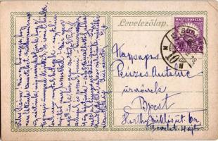 1927 Mikulás - Magyar művész üdvözlőlap / Ungarische Werkstätte / Saint Nicholas - Hungarian greetin...