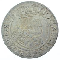 Lengyel-Litván Nemzetközösség 1662GB-A 6gr Ag "II. János Kázmér" Bydgoszcz (3,41g) T:VF Polish-Lithuanian Commonwealth 1662GB-A 6 Groszy (Szóstak) Ag "Johann Kasimir II" Bydgoszcz (3,41g) C:VF Kopicki 1666