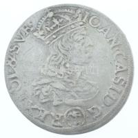 Lengyel-Litván Nemzetközösség 1660TL-B 6gr Ag "II. János Kázmér" Krakkó (3,38g) T:XF,VF Polish-Lithuanian Commonwealth 1660TL-B 6 Groszy (Szóstak) Ag "Johann Kasimir II" Kraków (3,38g) C:XF,VF Kopicki 1623