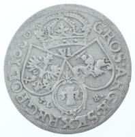 Lengyel-Litván Nemzetközösség 1660TL-B 6gr Ag "II. János Kázmér" Krakkó (3,38g) T:XF,VF
P...