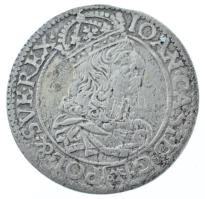 Lengyel-Litván Nemzetközösség 1661TL-B 6gr Ag "II. János Kázmér" Krakkó (3,45g) T:XF,VF Polish-Lithuanian Commonwealth 1661TL-B 6 Groszy (Szóstak) Ag "Johann Kasimir II" Kraków (3,45g) C:XF,VF Kopicki 1636