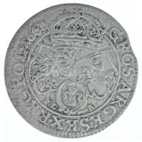 Lengyel-Litván Nemzetközösség 1661TL-B 6gr Ag "II. János Kázmér" Krakkó (3,45g) T:XF,VF
P...