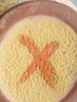 Pesthidegkút vulkánváza, jelzett, m: 36 cm