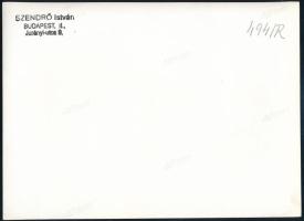 cca 1930-1940 Szendrő István (1908-2000): Balerinák tánca, pecséttel jelzett fotó, 17×23 cm