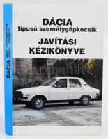 Dácia típusú személygépkocsik javítási kézikönyve. Bp., én., Hungexpo. Kiadói kartonált papírkötés.