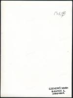 cca 1930-1940 Szendrő István (1908-2000): Vitorlások a Balatonon, pecséttel jelzett fotó, 23×17 cm