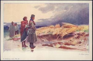 Soldier and peasants s: T. Popiel