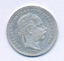 1870GYF 20kr Ag "Váltó Pénz" T:VF Adamo M11.1