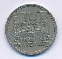 Franciaország 1945. 10Fr Cu-Ni T:XF-VF
France 1945. 10 Francs Cu-Ni C:XF-VF
Krause KM#908